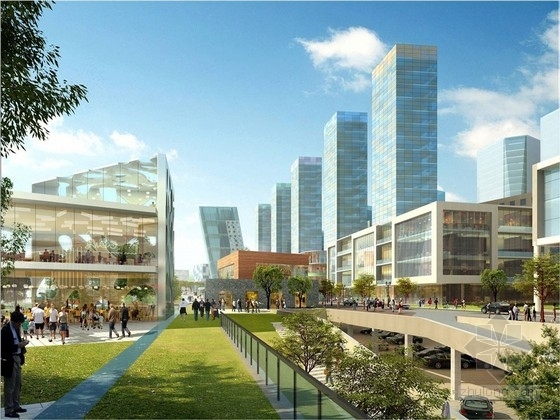 滨湖新城规划设计资料下载-[江苏]滨湖新城启动区景观概念规划设计方案
