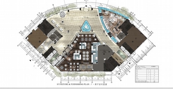 五星级酒店宴会厅方案设计资料下载-[长沙]著名港台设计师设计国际五星级酒店设计方案