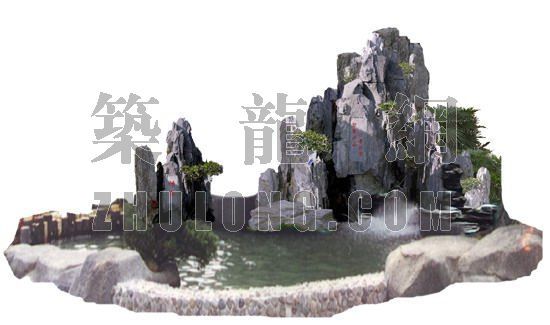 假山石模型资料下载-假山石 04
