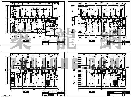 中石港中桥施工图纸资料下载-龙中宾馆暖通空调施工图纸