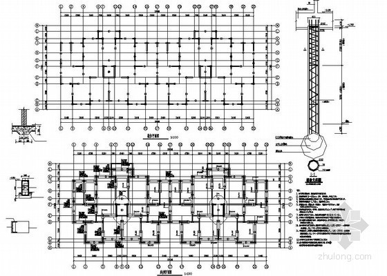 小住宅结构施工图资料下载-某小高层住宅结构设计施工图