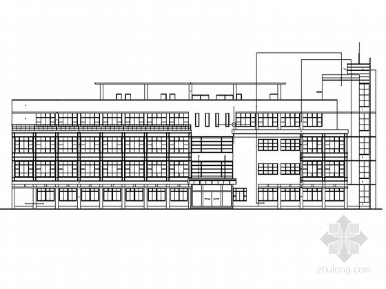 技术科技公司资料下载-[重庆茶园新区]某科技公司新建厂区技术中心1号楼建筑施工图