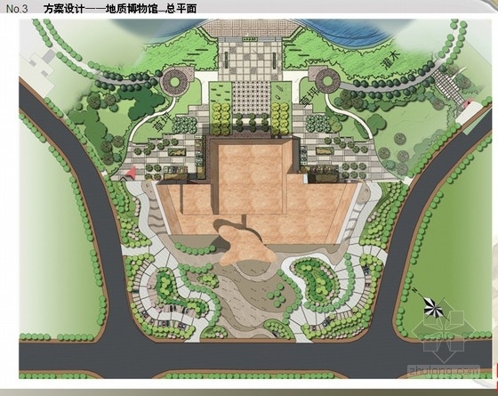 内蒙展览馆资料下载-[内蒙古]城镇景观设计规划方案