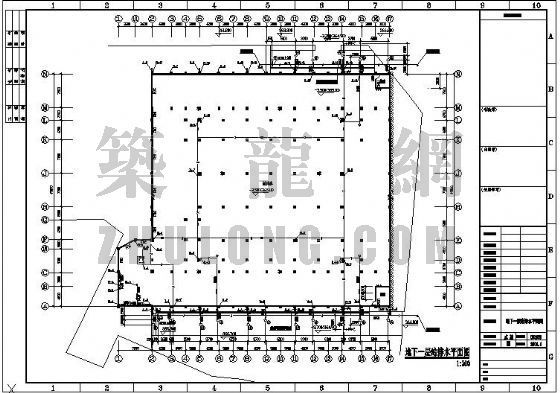 沉淀池满水试验资料下载-某学校教学楼给排水设计图