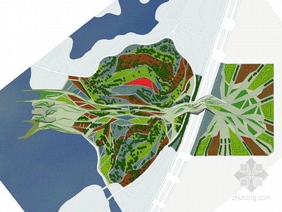 西安城市景观方案资料下载-[西安]城市园艺公园景观规划设计方案（英文方案文本）