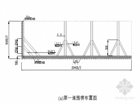 土方围堰施工计算书资料下载-水中钢板桩围堰计算书