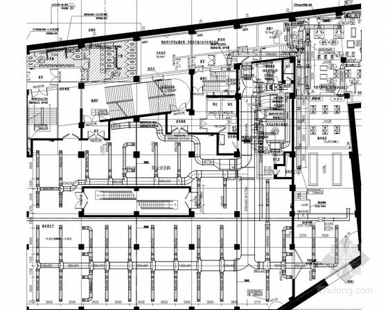 高层商业办公楼模型资料下载-[江苏]高层商业办公楼通风空调及防排烟系统设计施工图