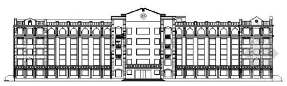 医院墙身大样图资料下载-某县级五层医院建筑方案图