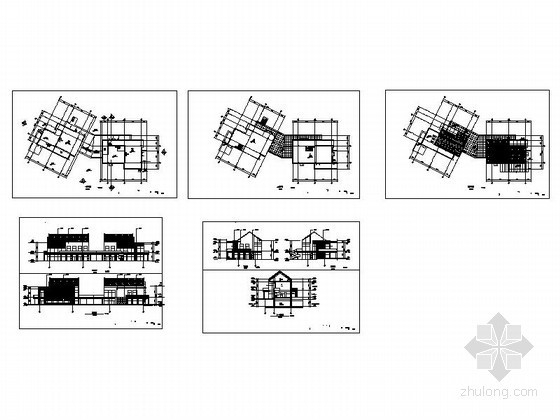 [苏州]某二层工业园区规划C5C6栋建筑扩初图- 