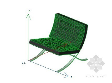 展厅布置模型03资料下载-花式椅子 03 ArchiCAD模型