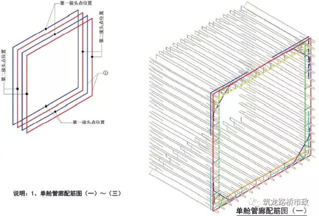 利用BIM模型展示的城市综合管廊细部结构_10