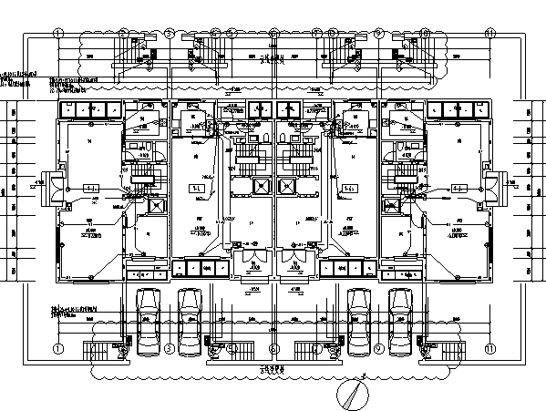 欧式三层半别墅设计图资料下载-江苏产业化别墅智能化图纸
