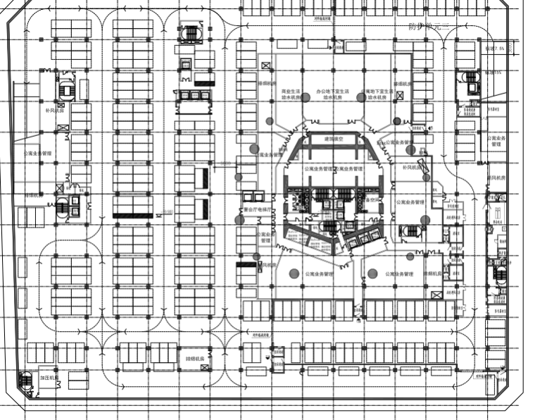 超高层综合楼水电暖施工图纸_7