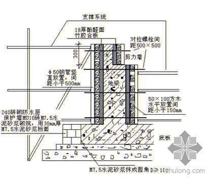 11层楼横道图资料下载-郑州某高层商住楼施工组织设计（31层 塔楼 剪力墙结构）