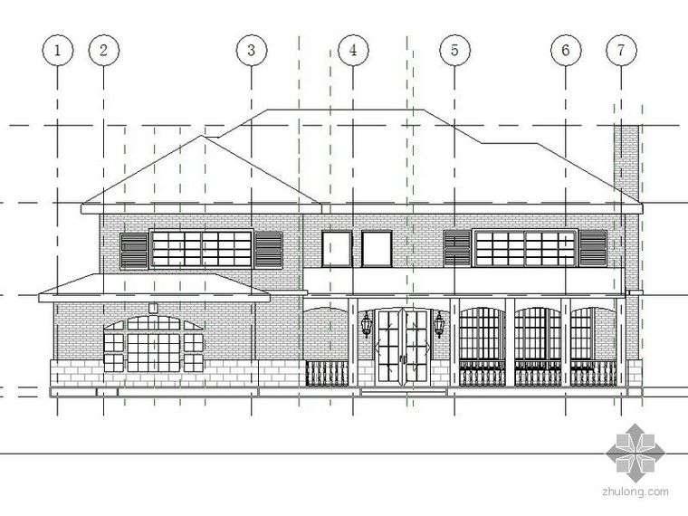 现代别墅revit资料下载-别墅revit