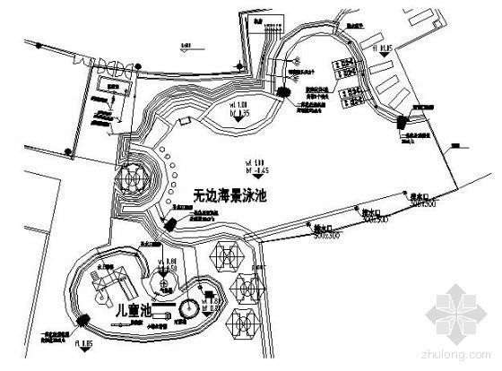 小区游泳会所资料下载-某别墅群会所室外游泳池一体化处理器及功能性图纸