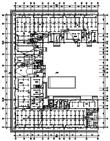 军区招待所装修图纸资料下载-[拉萨]四层招待所全套电气施工图纸