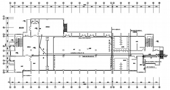 小学宿舍CAD建筑图纸资料下载-安徽某小学六层宿舍楼电气施工图