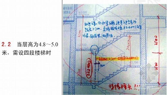 1,問題描述 樓梯平臺或梯段淨高