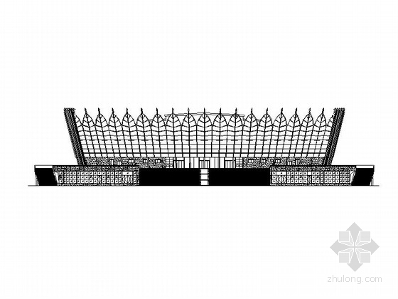 大型体育场平面图资料下载-[安徽]大型体育场建筑施工图(含主馆、副馆和体育场 2015年图纸 推荐参考)