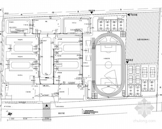 市政电力工程设计图资料下载-[江苏]最新知名综合校区电气总图外线电力工程（甲级院设计）