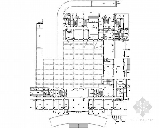 高层水系统图资料下载-[江苏]一类八层办公综合楼给排水消防施工图（  系统图全）