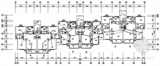 六层2单元住宅楼资料下载-[青岛]某六层住宅楼电气图纸