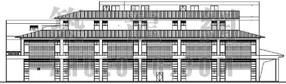 工业建筑中式资料下载-某别墅式厂房建筑施工图（全套）