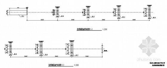 水泥厂布置施工图CAD资料下载-祁连山某水泥厂皮带通廊加固设计图