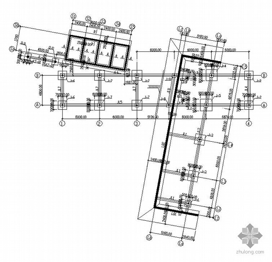 别墅楼板钢结构图资料下载-北京某钢结构别墅结构图