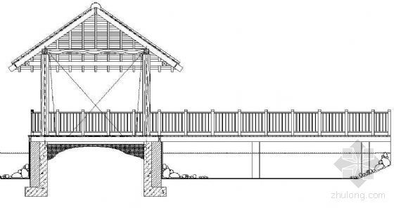 凉亭建筑dwg资料下载-3#凉亭建筑施工详图