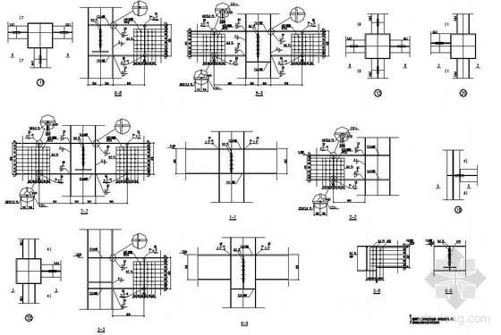 钢结构小型烘干厂房设计图资料下载-某多层钢结构厂房结构设计图