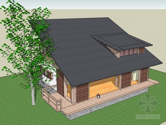 cad住宅模型资料下载-住宅SketchUp模型下载