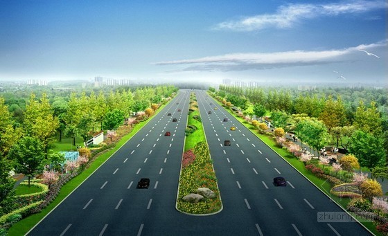 道路景观方案技术标资料下载-[安徽]道路绿化工程投标文件(商务标技术标)