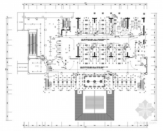 地下二层车库施工资料下载-[云南]25层五星级酒店全套电气施工图纸114张（地下2层）