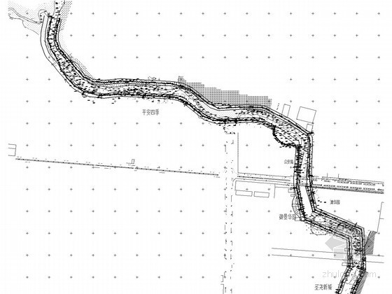 市政排水管道断面图资料下载-[山西]河道支流污水排水管道施工图