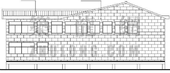 圆形建筑设计方案资料下载-某桑拿中心建筑设计方案