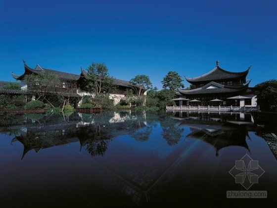 中国古典酒店资料下载-[杭州]西子湖某酒店景观营造总结汇报版