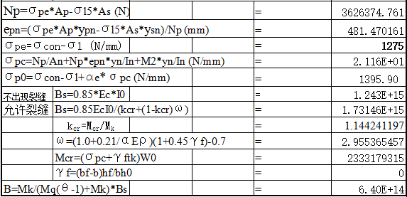 预应力计算软件资料下载-后张预应力大梁计算