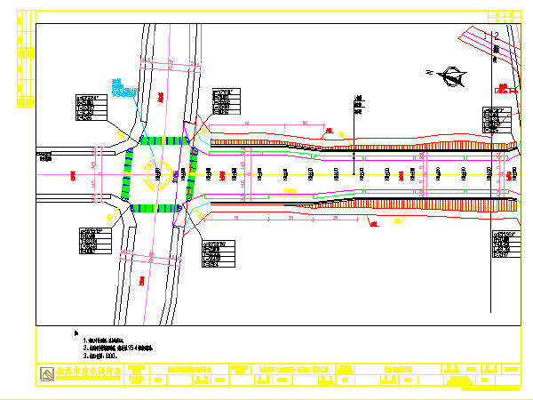 混凝土盲道布置图资料下载-道路施工布置设计图（共95张）