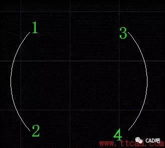 CAD绘制圆弧的时候如何先得劣弧-CAD绘制圆弧的时候先得劣弧