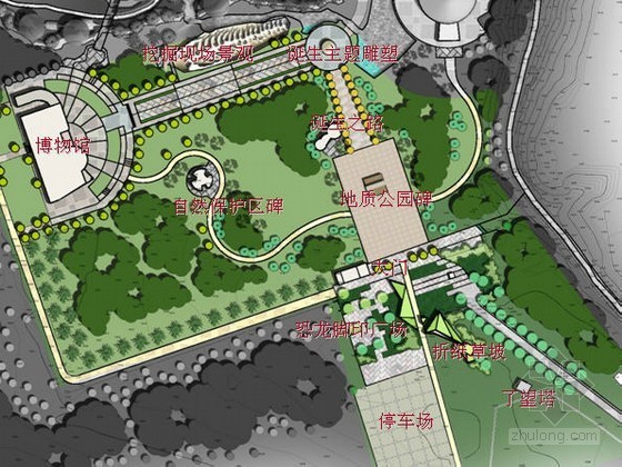 景区修建性详细规划资料下载-[黑龙江]主题公园修建性详细规划