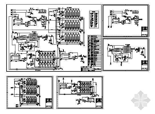 纯净水处理图cad资料下载-某40吨/小时高纯水处理系统设计