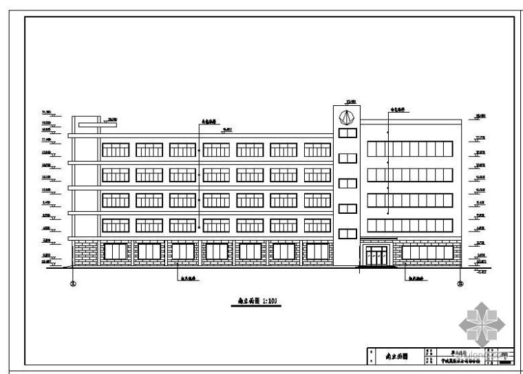 住宅建筑结构设计任务书资料下载-[学士]宁波某公司综合楼毕业设计(含计算书、建筑结构设计图) 