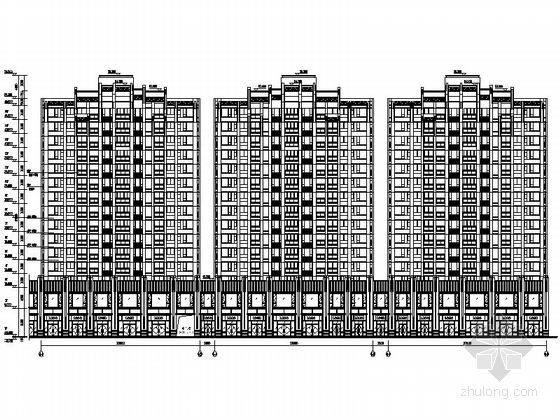 某二十八层商住楼建筑设计方案图-图8