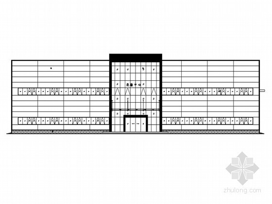 丁类仓库建筑施工图资料下载-[山西晋城]某汽车配件钢结构仓库及化验中心建筑施工图