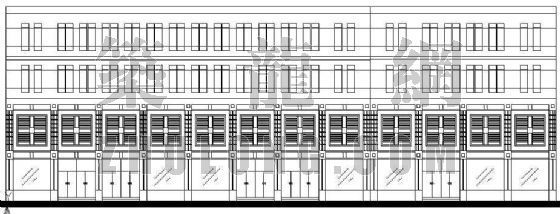 某低层办公楼建筑方案设计图纸-2