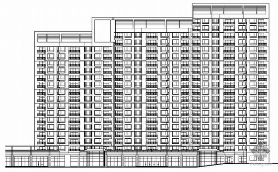 [青岛]某高档住宅小区住宅楼建筑施工图