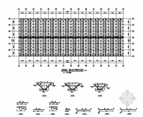单层民居住宅设计图资料下载-湖北某单层工业厂房全套设计图