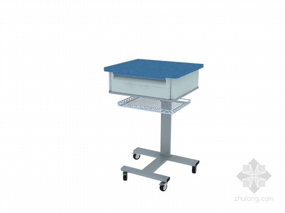 医疗活动桌3D模型资料下载-医疗活动桌3D模型下载